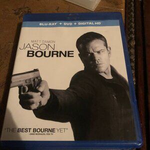 Jason Bourne Blu-Ray DVD